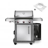 Газовый гриль Weber Spirit S-320 Premium GBS 46703575, нерж.сталь