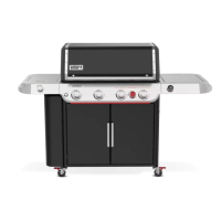 Газовый гриль Weber Genesis EPX 435W LP, 1501939, черный