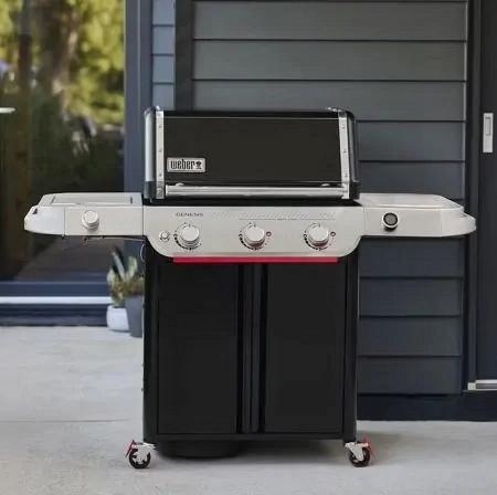 Гриль газовый Weber Genesis E-335W GBS, 1501242, черный.