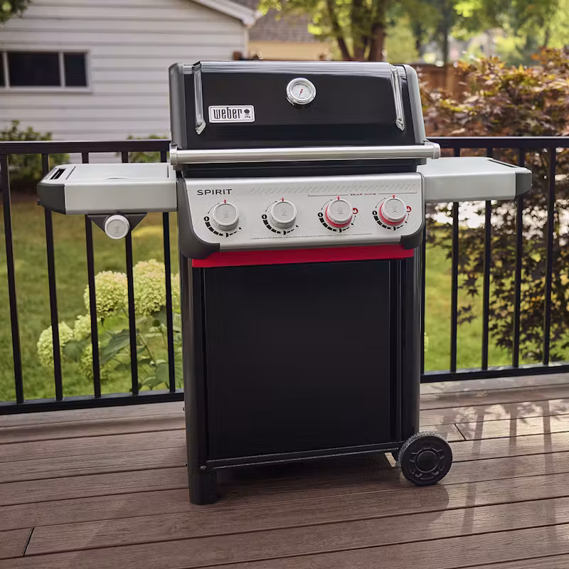 Газовый гриль Weber Spirit E-435 LP, 1502113, черный