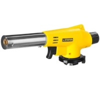 Газовая горелка с пьезоподжигом, на баллон с цанговым соединением MaxTerm MG100, (55584)