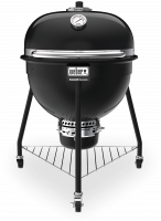 Summit Kamado: почему керамика не обязательна для kamado Угольный Гриль Summit Kamado E6 Weber 18201004, черный