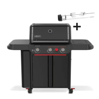 Газовый гриль Weber Genesis E330 WR, 1502306, STELTH, черный