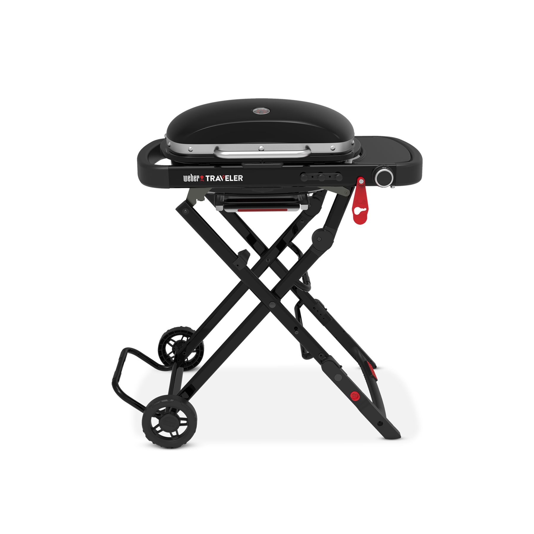 Как устроен газовый гриль? Портативный газовый гриль Weber Traveler Compact из каталога Amocucinare