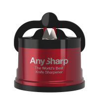 Точилка для ножей AnySharp PRO металлический корпус (Красный)
