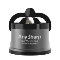 Точилка для ножей AnySharp PRO металлический корпус (Cерый)
