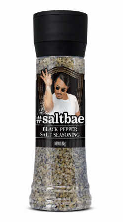 Приправа соль с чёрным перцем
