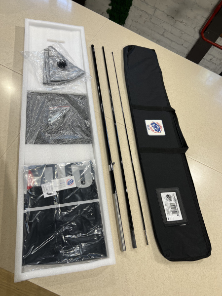 Оригинальный флаг Weber на подставке