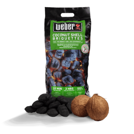 Угольные кокосовые брикеты, 8 кг. Weber, 18402 