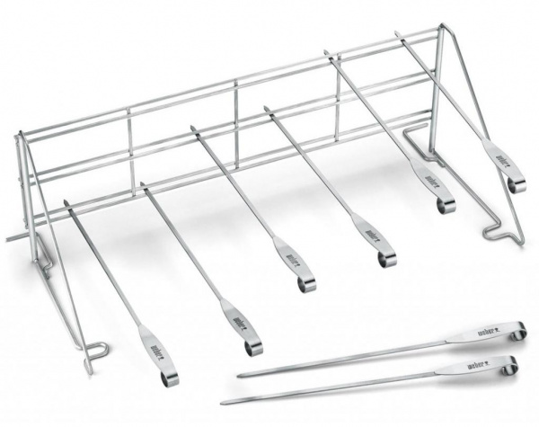 Многоуровневая система ETGS для гриля и набор шампуров