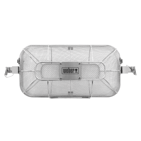 Корзина для вертела Weber Crafted 7686, серебристая