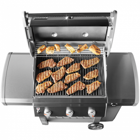 Гриль газовый Weber GENESIS II  E-310 GBS 61011175, черный