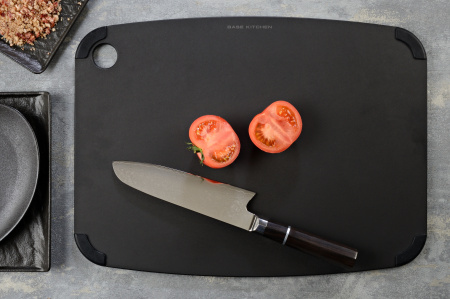 Доска разделочная Base Kitchen, цвет черный, размер 44.0 х 32.5