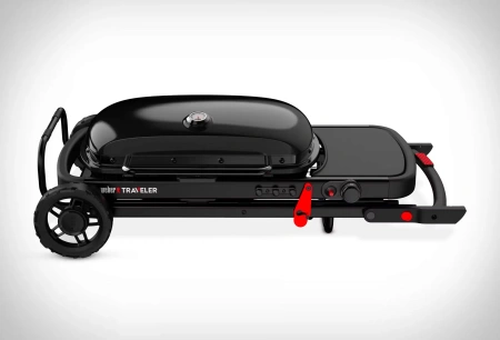 Гриль газовый Weber Traveler WW LP, 1501742, черный