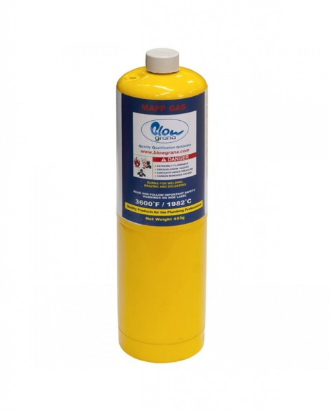 Газовый баллон BLOWGRANA BLG-MAPP (1"-20UNF, 400гр.)