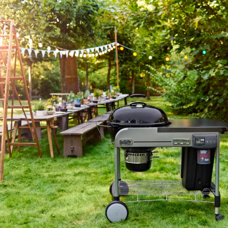 Гриль угольный Weber Performer Deluxe GBS 57 15501004  , черный