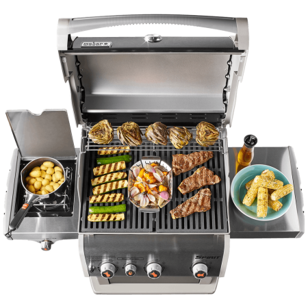 Газовый гриль Weber Spirit S-330 Premium GBS 46803575, нерж.сталь