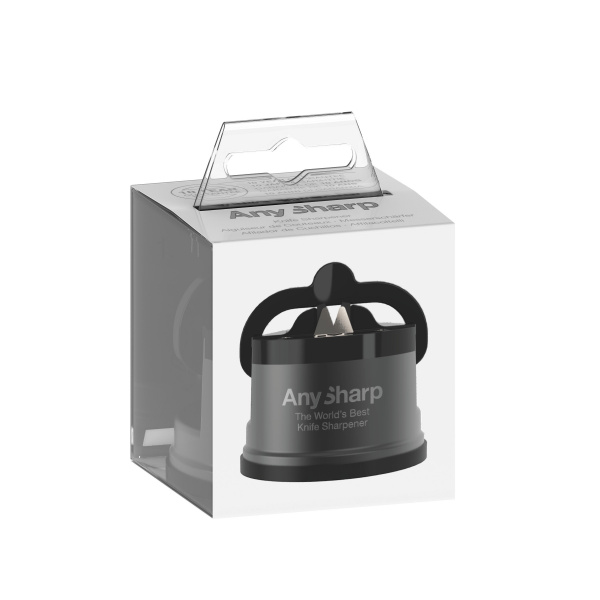 Точилка для ножей AnySharp PRO металлический корпус (Cерый)