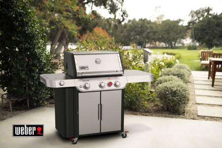 Гриль газовый Weber Genesis S-335 GBS 35400021, нерж. сталь