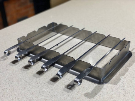 Проставка под шампура для Weber Go-Anywhere (Нержавеющая сталь)