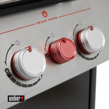 Гриль газовый Weber Genesis EХ-335 GBS 35610021, черный, (Smart)