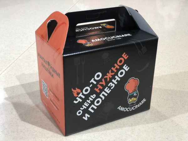 Подарочная коробка "Мангалоидные ништяки" Amocucinare GF-0001 Подарочная коробка "Мангалоидные ништяки" Amocucinare GF-0001