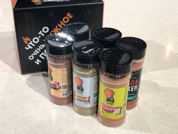 Подарочная коробка "Мангалоидные ништяки" Amocucinare GF-0001 Подарочная коробка "Мангалоидные ништяки" Amocucinare GF-0001