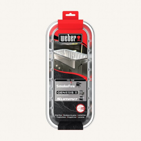 Алюминиевые поддоны Weber 6498 для грилей Summit, SmokeFire, Genesis 400x 10 шт.