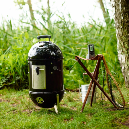 Коптильня Weber Smokey Mountain Cooker 47 см, 721004, черный