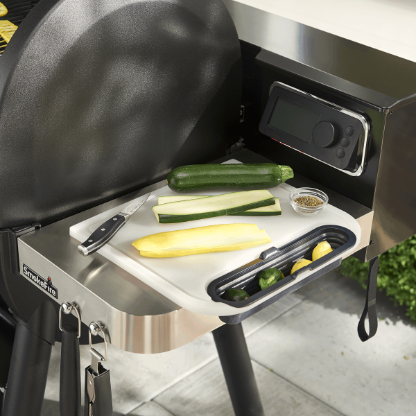 Разделочная доска с контейнером Weber 7032, белая