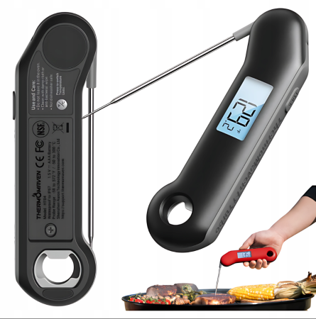 Ручной термометр ThermoMaven F1 Turbo Black