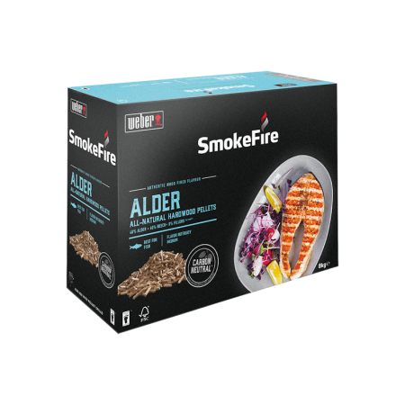 Пеллеты древесные Weber 18290, Ольха 8 кг.
