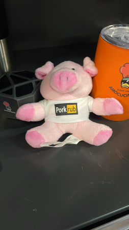 Брелок «Свинка Pork Rub»