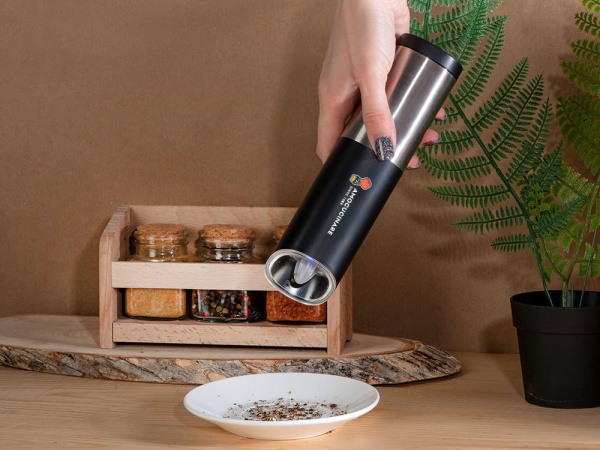 Гравитационная электрическая мельница для соли и перца «Amocucinare»