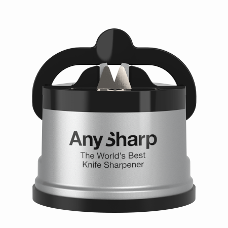 Точилка для ножей AnySharp пластиковый корпус (Серебристый)