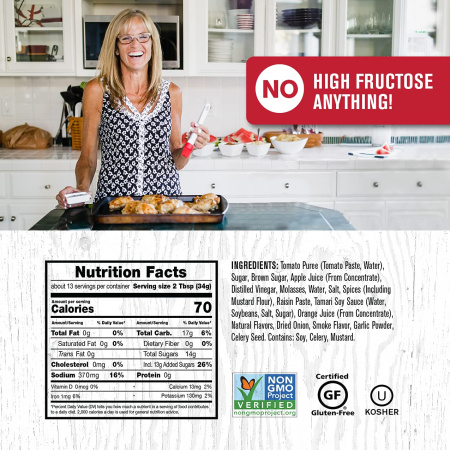 Соус томатный "SMOKY APPLE" (Копченое Яблоко)  Rufus Teague, RFT0003