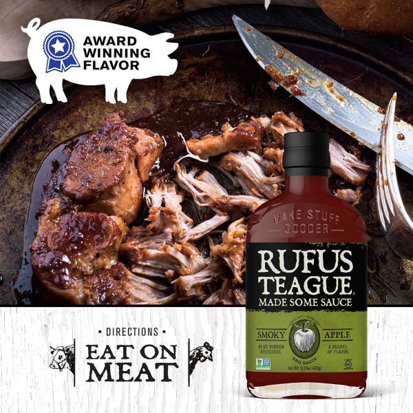 Соус томатный "SMOKY APPLE" (Копченое Яблоко)  Rufus Teague, RFT0003