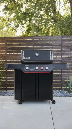 Газовый гриль Weber Genesis E330 WR, 1502306, STELTH, черный