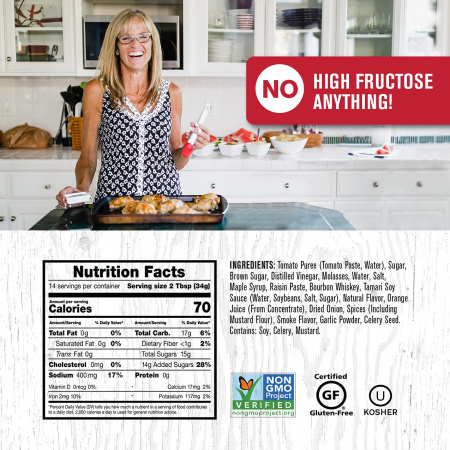 Соус томатный "Whiskey Maple" (Кленовый Виски)  Rufus Teague, RFT0004