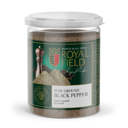 Перец черный дробленый 400 г. RoyalField, RF-12h