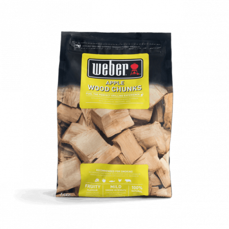 Дрова для копчения Яблоко 1500г Weber 17616