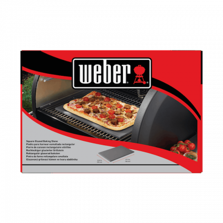 Прямоугольный глазурованный камень для выпечки Weber 18414
