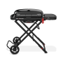 Гриль газовый Weber Traveler Stealth Edition 9013075, черный, портативный