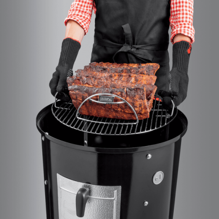 Коптильня Weber Smokey Mountain Cooker 47 см, 721004, черный