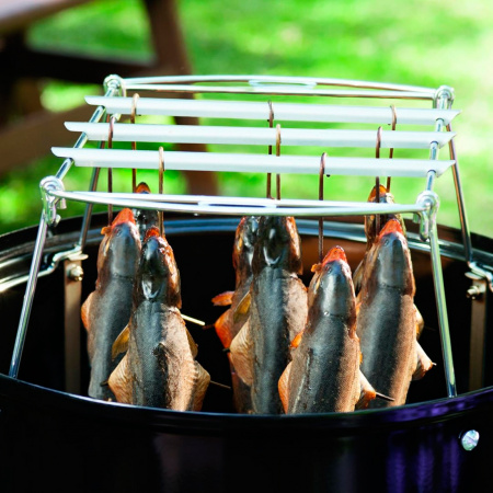 Коптильня Weber Smokey Mountain Cooker 47 721004, черный