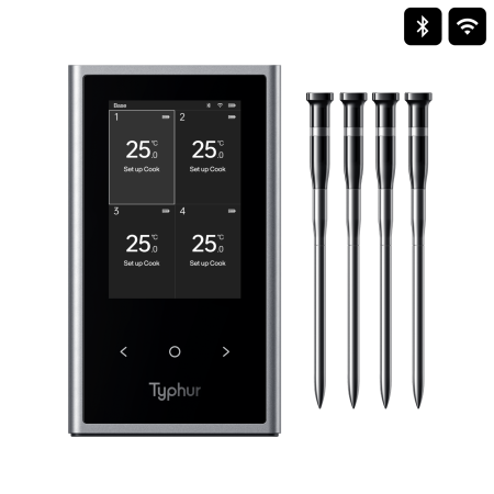 Беспроводной термометр Typhur Sync Quad, 4 щупа