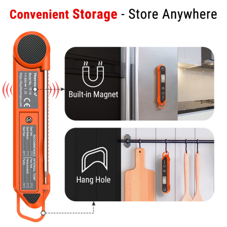 Высокоточный термометр с LCD дисплеем