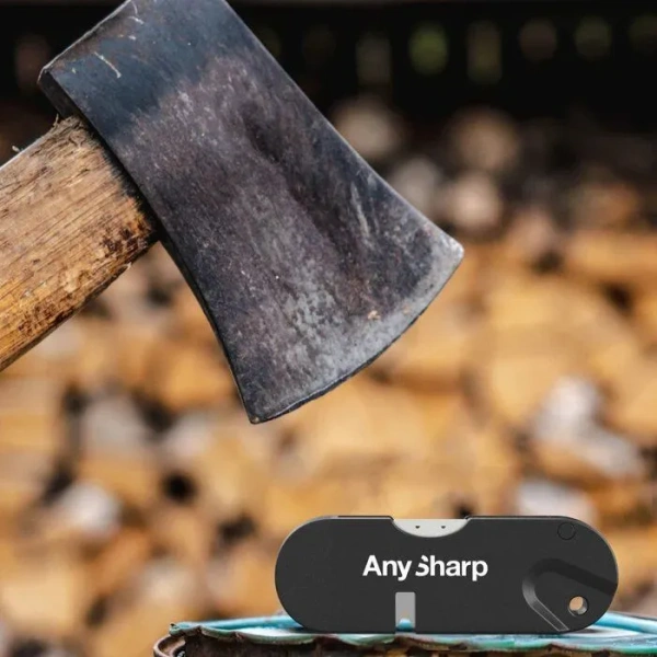 Карманная точилка AnySharp Tactical с огнивом