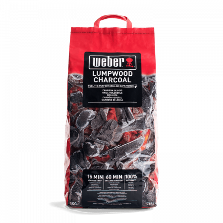 Уголь кусковой Weber 5 кг.