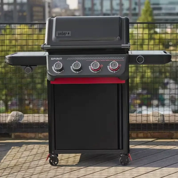 Газовый гриль Weber Spirit E-435 LP, 1502161, STELTH, черный